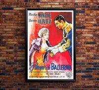 The Prince and the Showgirl 1957 - Laurence Olivier - Italy 2 - Classic Movie Poster