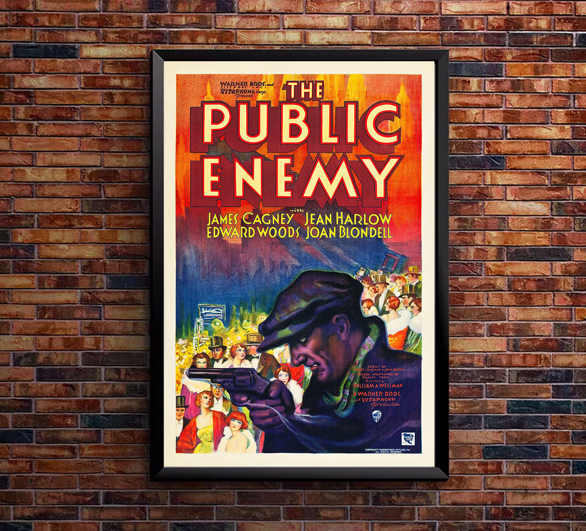 The Public Enemy 1931 - James Cagney - US 2 - Classic Movie Poster