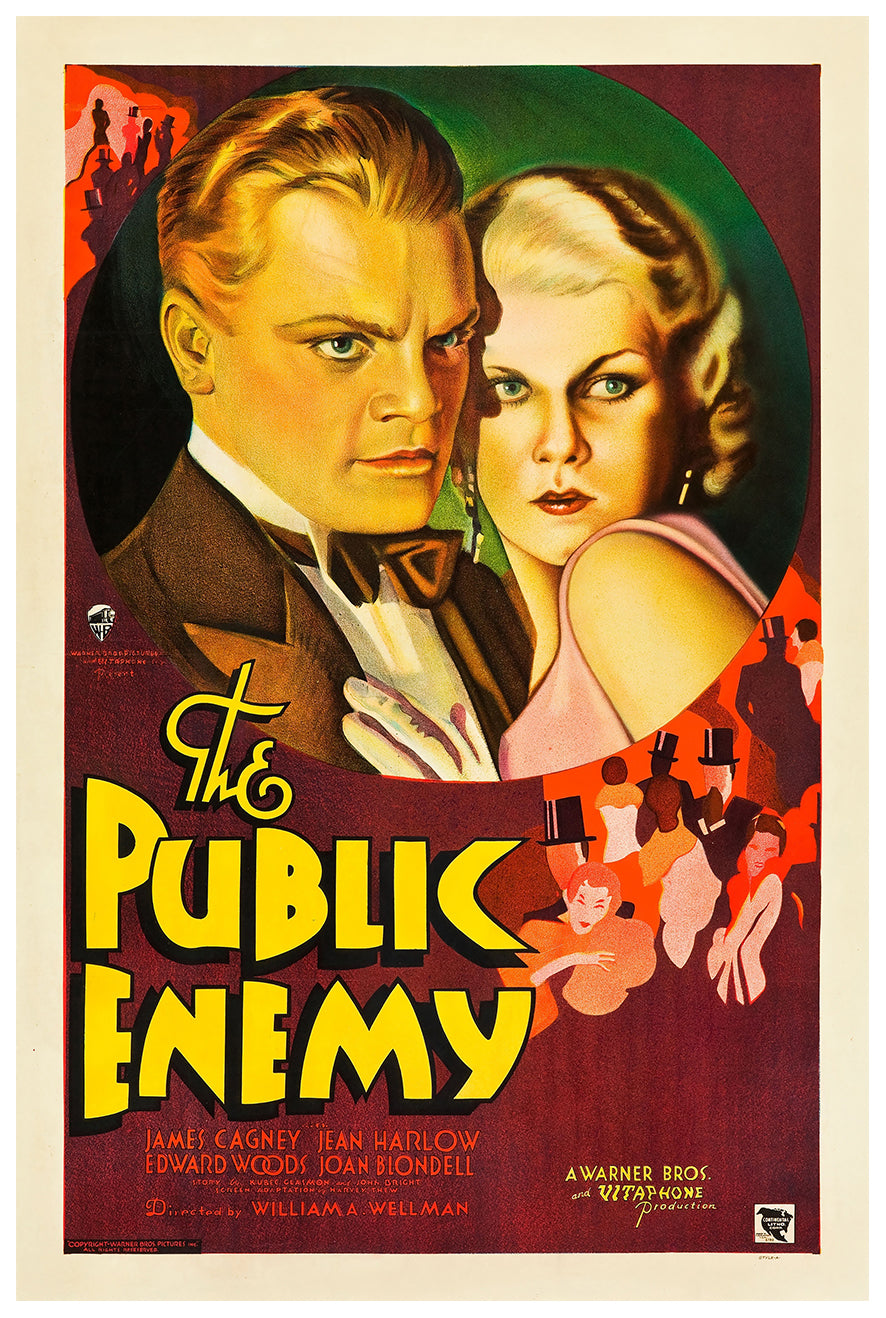 The Public Enemy 1931 - James Cagney - US - Classic Movie Poster