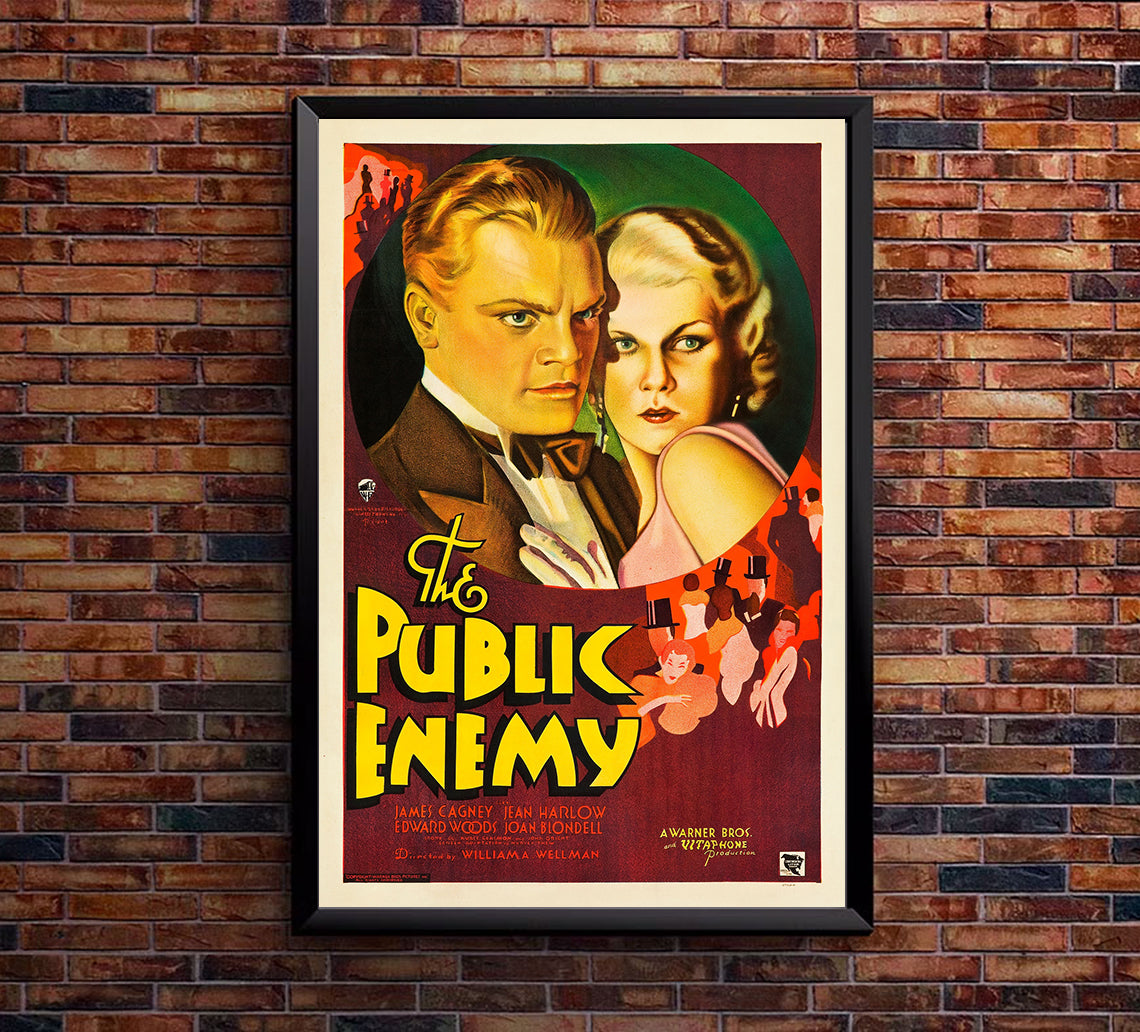 The Public Enemy 1931 - James Cagney - US - Classic Movie Poster