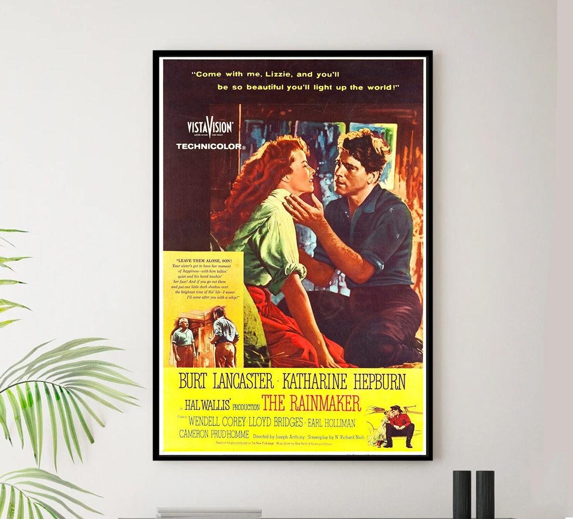 The Rainmaker 1956 - Burt Lancaster - US - Classic Movie Poster