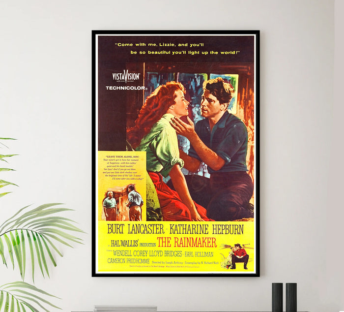 The Rainmaker 1956 - Burt Lancaster - US - Classic Movie Poster