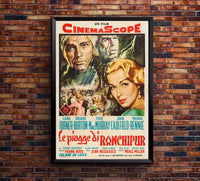 The Rains of Ranchipur 1955 - Richard Burton - Italy - Classic Movie Poster