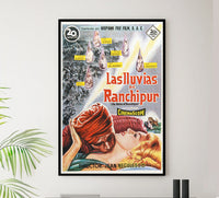 The Rains of Ranchipur 1955 - Richard Burton - Spain 2 - Classic Movie Poster