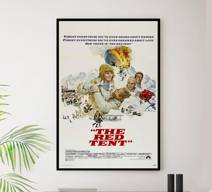 The Red Tent 1969 - Sean Connery - Vintage Classic Movie Poster