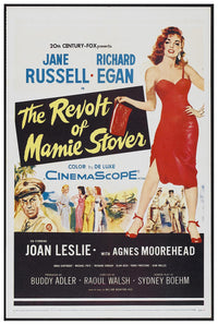 The Revolt of Mamie Stover 1956 - Vintage Classic Movie Poster
