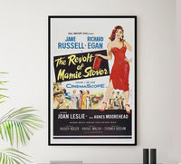 The Revolt of Mamie Stover 1956 - Vintage Classic Movie Poster