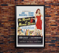 The Revolt of Mamie Stover 1956 - Vintage Classic Movie Poster