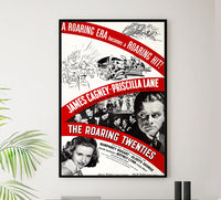 The Roaring Twenties 1939 - James Cagney - US - Classic Movie Poster