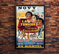 The Robe 1953 - Richard Burton - Belgium - Classic Movie Poster