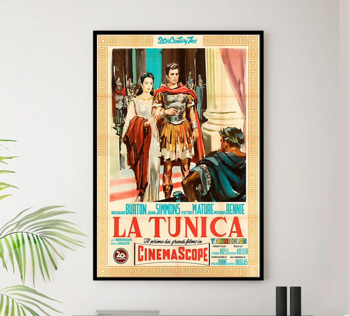 The Robe 1953 - Richard Burton - Italy 2 - Classic Movie Poster