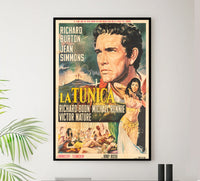The Robe 1953 - Richard Burton - Italy - Classic Movie Poster