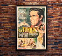 The Robe 1953 - Richard Burton - Italy - Classic Movie Poster