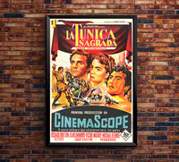 The Robe 1953 - Richard Burton - Spain 2 - Classic Movie Poster