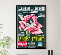 The Rose Tattoo 1955 - Burt Lancaster - Italy - Classic Movie Poster