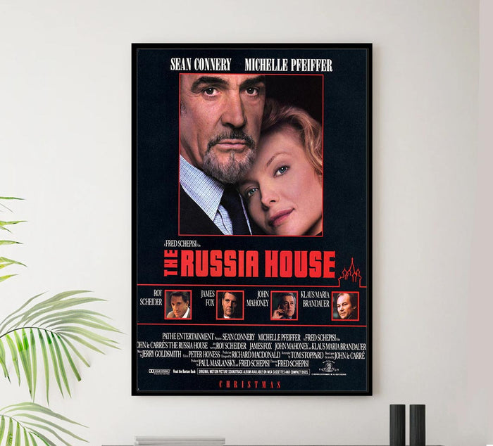 The Russia House 1990 - Sean Connery - Vintage Classic Movie Poster