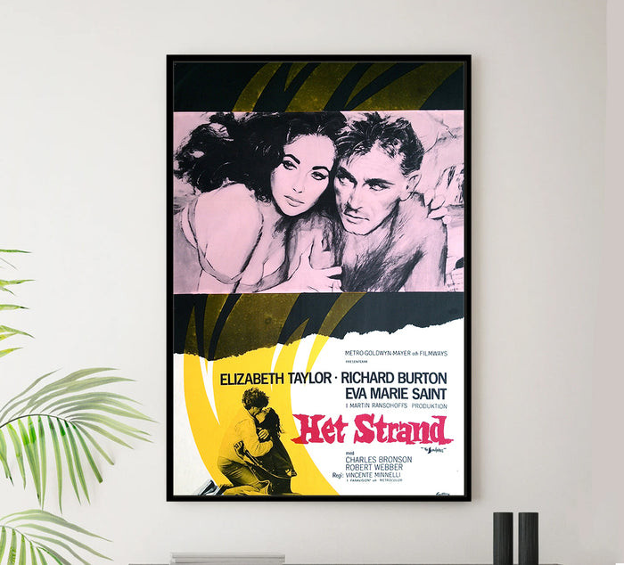 The Sandpiper 1965 - Elizabeth Taylor - Sweden - Classic Movie Poster
