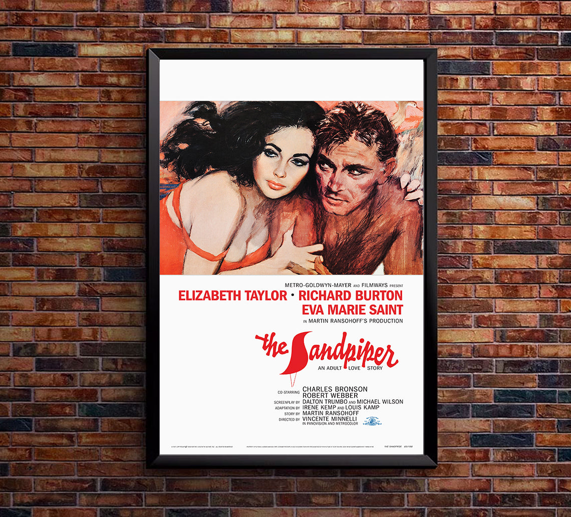 The Sandpiper 1965 - Richard Burton - US 2 - Classic Movie Poster