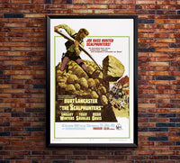 The Scalphunters 1968 - Burt Lancaster - US (2) - Classic Movie Poster