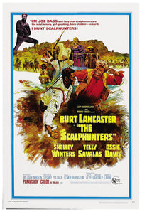 The Scalphunters 1968 - Burt Lancaster - US - Classic Movie Poster