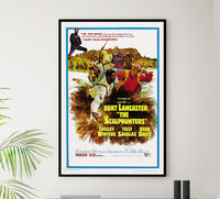 The Scalphunters 1968 - Burt Lancaster - US - Classic Movie Poster