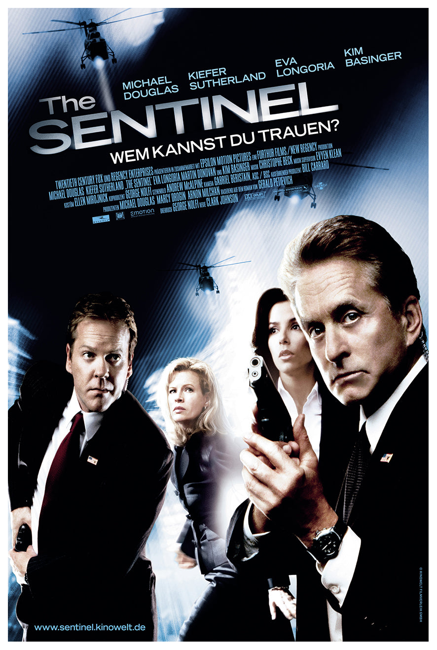 The Sentinel 2006 - Michael Douglas - Germany - Classic Movie Poster