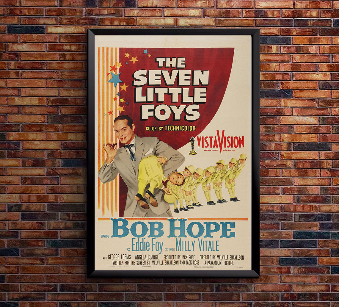 The Seven Little Foys 1955 - James Cagney - US - Classic Movie Poster