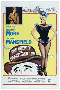 The Sheriff of Fractured Jaw 1958 - Jayne Mansfield - US - Classic Movie Poster