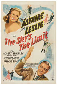The Sky's the Limit 1943 - Fred Astaire - US - Classic Movie Poster