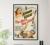 The Sky's the Limit 1943 - Fred Astaire - US - Classic Movie Poster