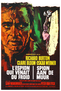 The Spy Who Came in from the Cold 1965 - Richard Burton - Belgium - Classic Movie Poster
