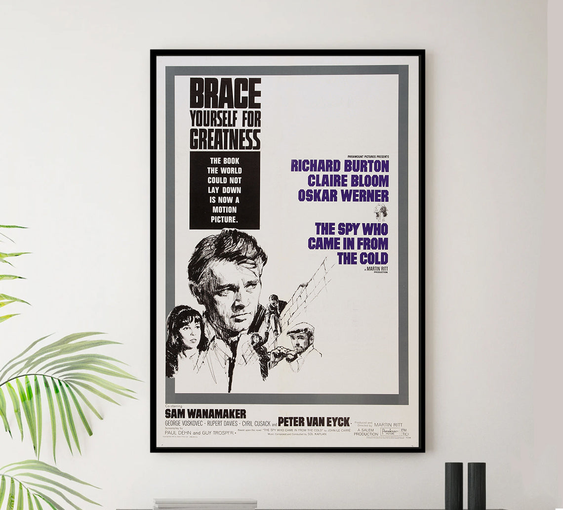 The Spy Who Came in from the Cold 1965 - Richard Burton - US - Classic Movie Poster