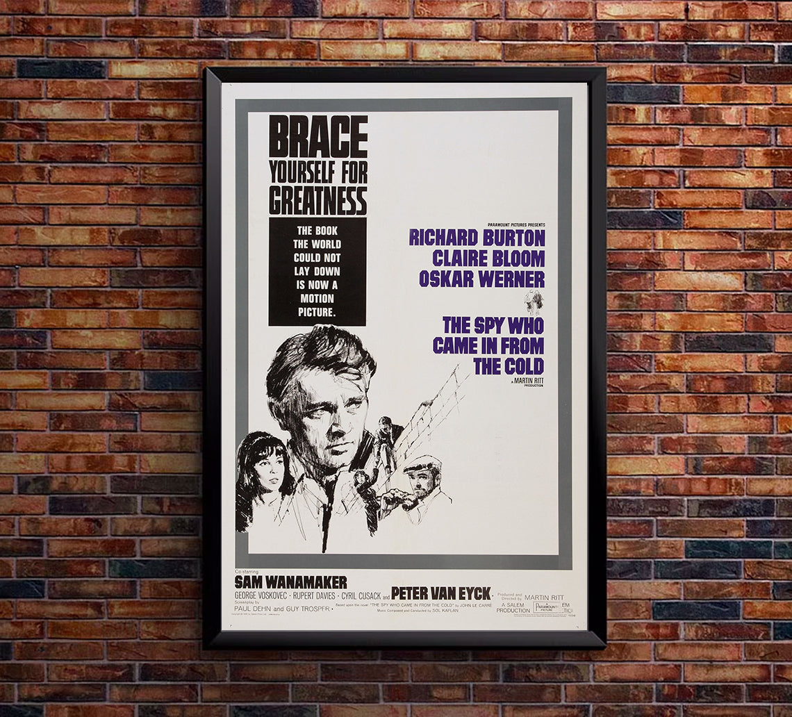 The Spy Who Came in from the Cold 1965 - Richard Burton - US - Classic Movie Poster