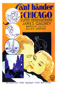 The St. Louis Kid 1934 - James Cagney - Sweden - Classic Movie Poster