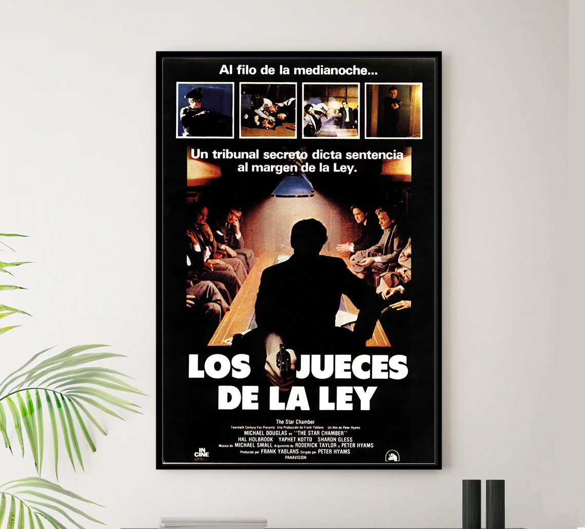 The Star Chamber 1983 - Michael Douglas - Spain - Classic Movie Poster