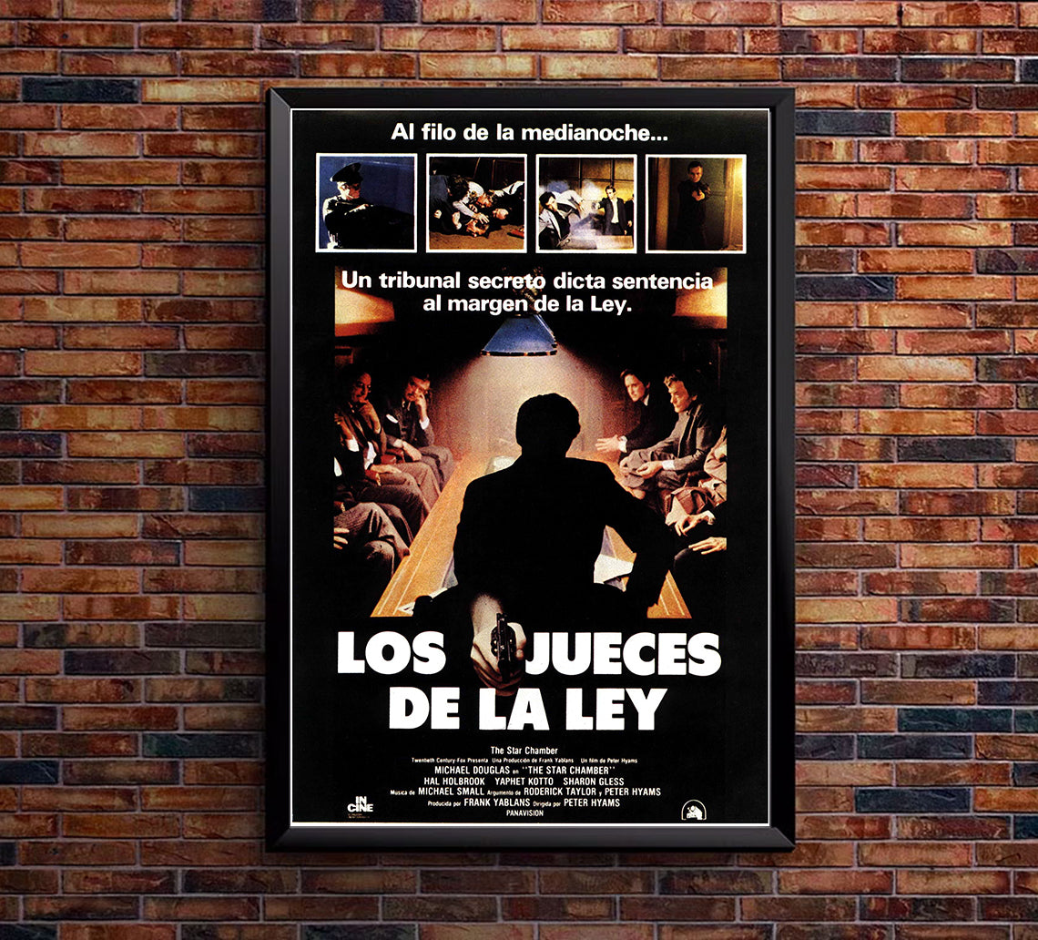 The Star Chamber 1983 - Michael Douglas - Spain - Classic Movie Poster