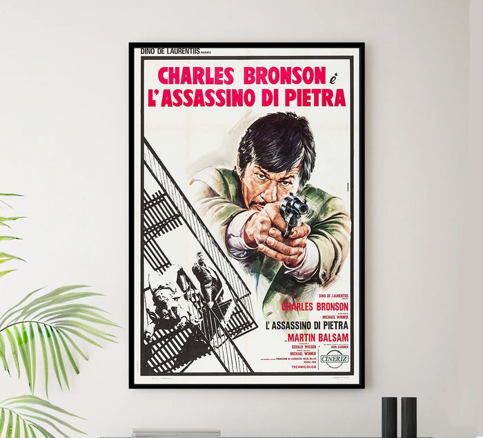 The Stone Killer 1973 - Charles Bronson - Italy - Classic Movie Poster