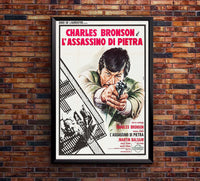 The Stone Killer 1973 - Charles Bronson - Italy - Classic Movie Poster
