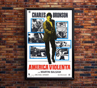 The Stone Killer 1973 - Charles Bronson - Spain - Classic Movie Poster