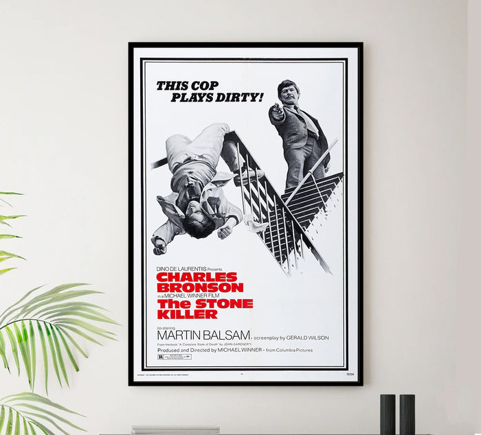 The Stone Killer 1973 - Charles Bronson - US  - Classic Movie Poster