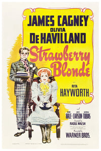 The Strawberry Blonde 1941 - James Cagney - US - Classic Movie Poster