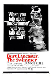 The Swimmer 1968 - Burt Lancaster - US - Classic Movie Poster