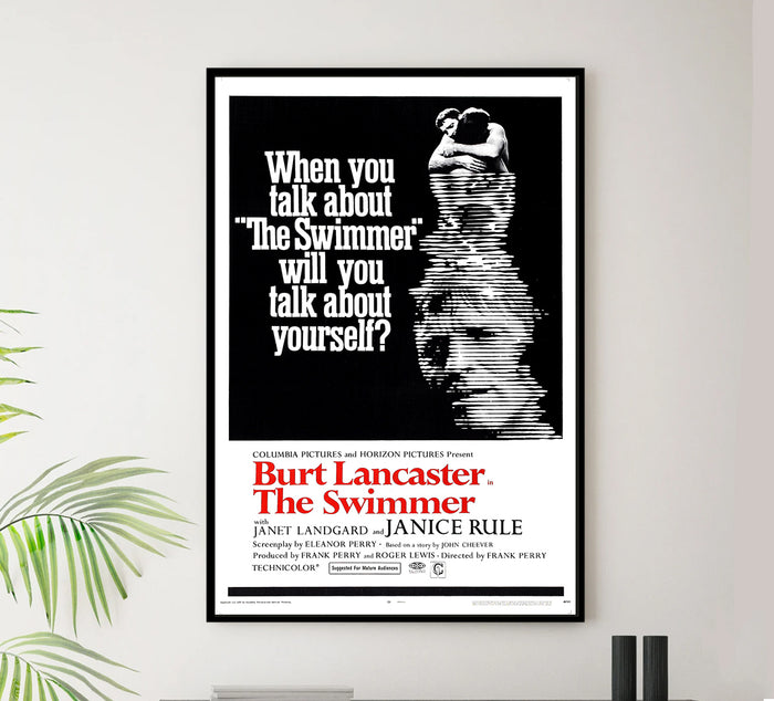 The Swimmer 1968 - Burt Lancaster - US - Classic Movie Poster