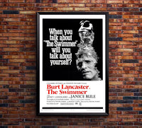 The Swimmer 1968 - Burt Lancaster - US - Classic Movie Poster