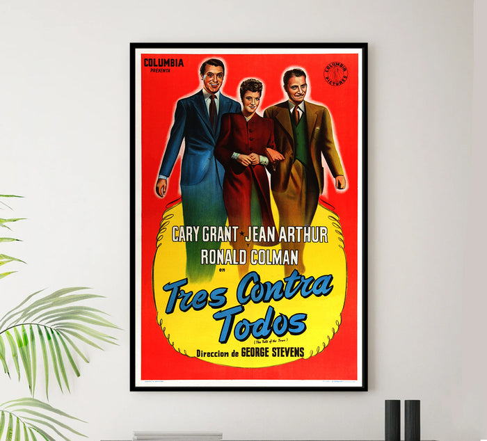 The Talk of the Town 1942 - Cary Grant - Argentina (2) - Classic Movie Poster