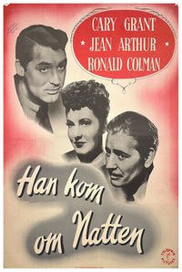 The Talk of the Town 1942 - Cary Grant - Denmark - Classic Movie Poster