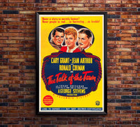 The Talk of the Town 1942 - Cary Grant - Uk - Classic Movie Poster