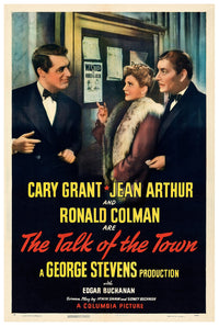 The Talk of the Town 1942 - Cary Grant - US(2) - Classic Movie Poster