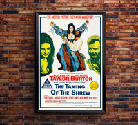 The Taming of the Shrew 1967 - Richard Burton - Australia - Classic Movie Poster