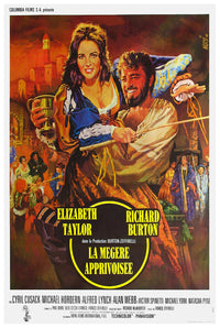 The Taming of the Shrew 1967 - Richard Burton - France - Classic Movie Poster